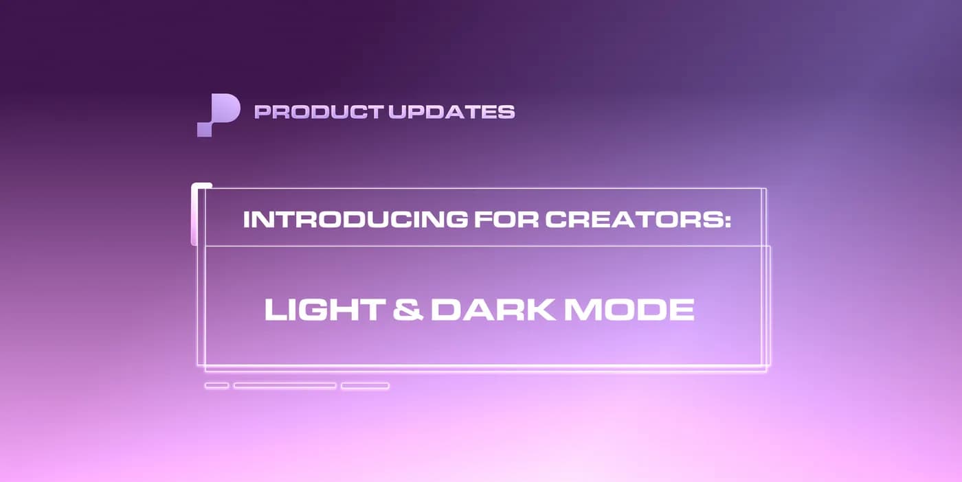 Light & Dark Modes