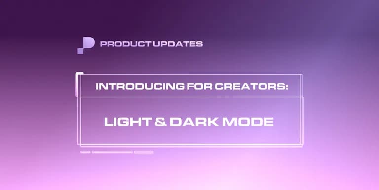 Light & Dark Modes